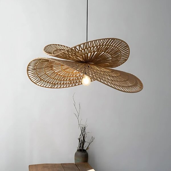 NARAVNA BOHO OBESEK STROPNA SVETILKA APP1738-1CP 80CM