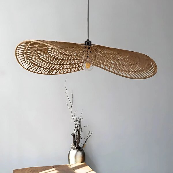 NARAVNA BOHO OBESEK STROPNA SVETILKA APP1740-1CP 80CM