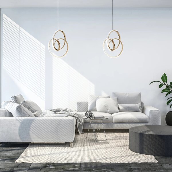 Viseča LED svetilka G076-1CP Gold