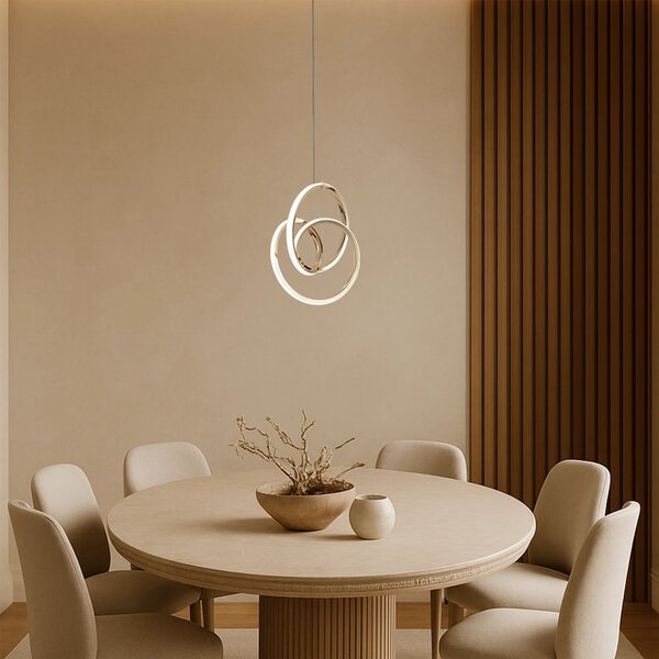 Viseča LED svetilka G076-1CP Gold