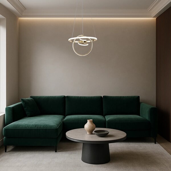 Viseča LED svetilka G066-CP Gold