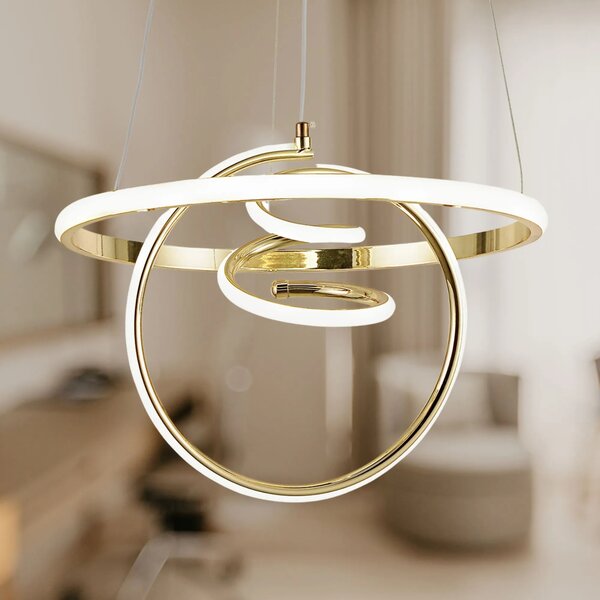 Viseča LED svetilka G066-CP Gold