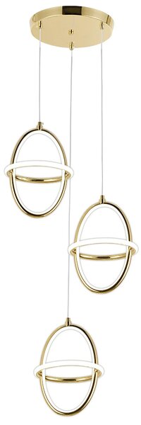 Viseča LED svetilka G064-3CPR Gold