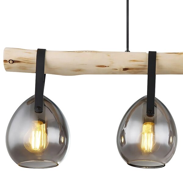 Stenska svetilka APP1775-4CP WOOD GREY