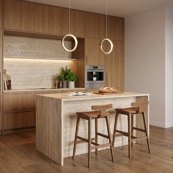 Viseča LED svetilka G112-CP Gold