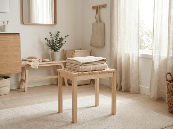 Brisača EMBORIA 50x100 cm bež, 100% bombaž