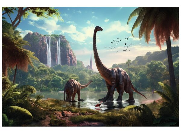 Tapeta neodkrita dežela dinozavrov