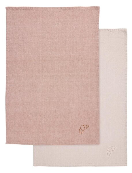 Mömax Set Kuhinjskih Krp Mette, Rjava, Bež, 2x Ca. 50/70 Cm