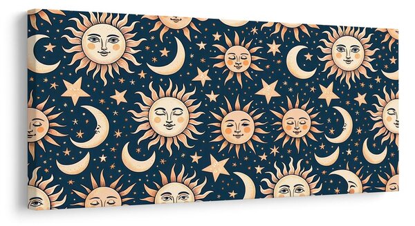 Slika sonce in luna