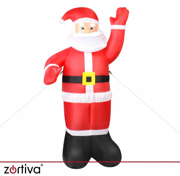 XL napihljiv Božiček z LED osvetlitvijo 180cm - Zortiva