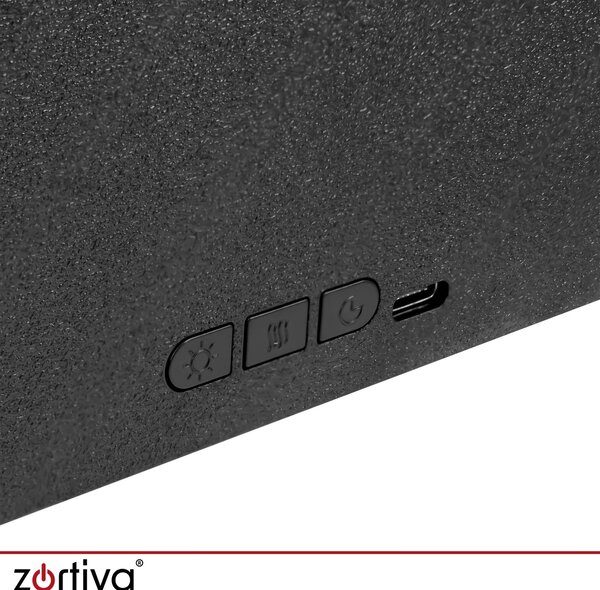 Difuzor dekorativni RGB LED kamin 150ml vlažilec zraka USB daljinec - Zortiva