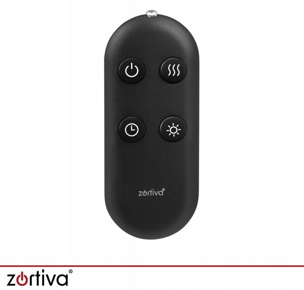 Difuzor dekorativni RGB LED kamin 150ml vlažilec zraka USB daljinec - Zortiva