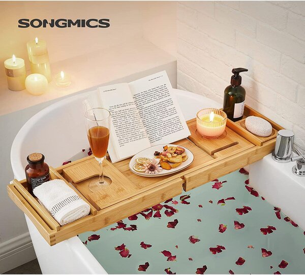 Bambusova kad 75-109 cm | SONGMICS