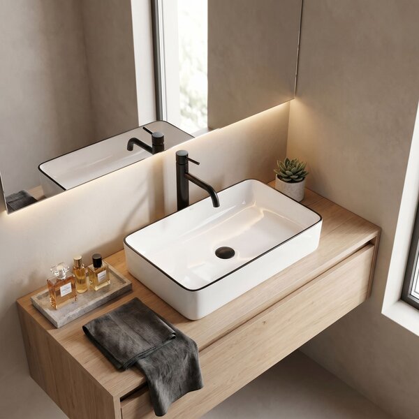 Rea pultni umivalnik Denis Black Edge