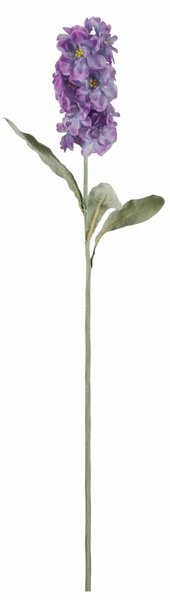 Umetni cvet MATTHIOLA 56 cm, vijolična
