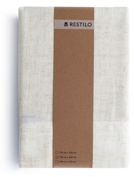 Slonokoščena zavesa 140x270 cm Velari – Restilo