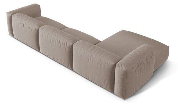 Bež kotna sedežna garnitura (levi kot) Martina – Micadoni Home