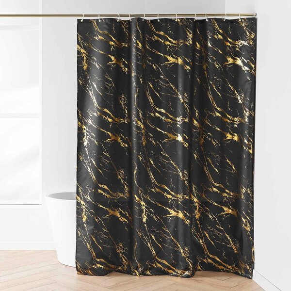 Zavesa za tuš 180x200 cm Aquamarbre – douceur d'intérieur