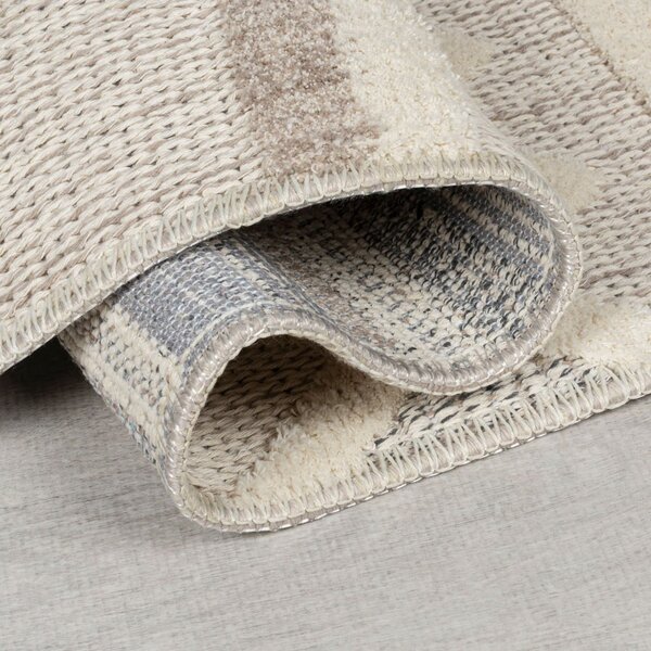 Sivo-bež pralna preproga 116x170 cm Everette – Flair Rugs