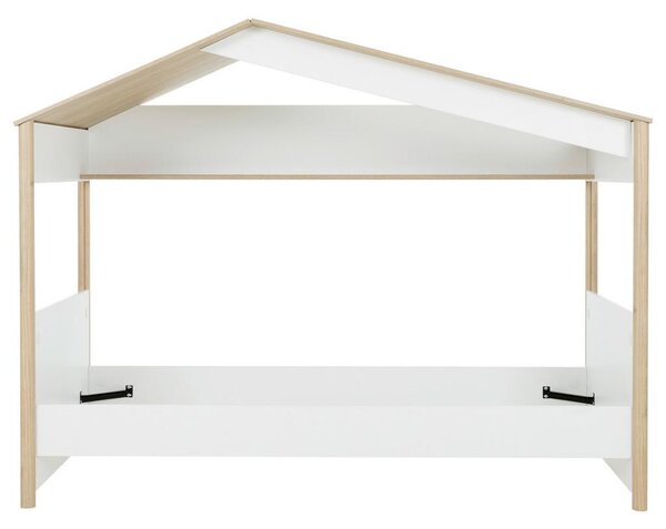 Mömax Postelja Matis, Bela, Barva Kostanja, 90x200