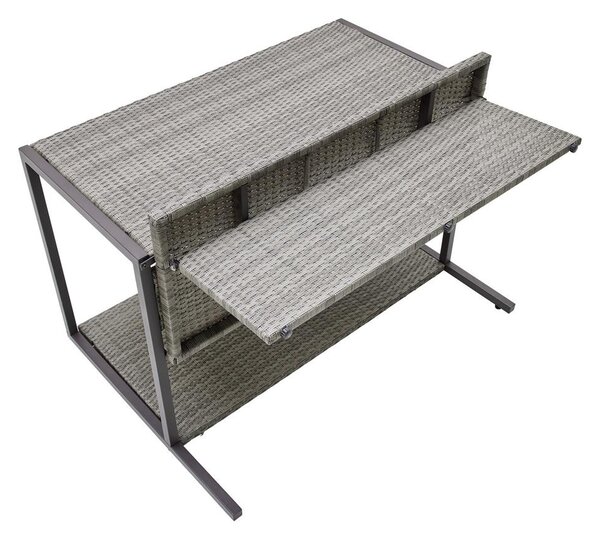 Bessagi Garden Balkonska Garnitura Mario, Sivorjava, 5-Delno, Modularno