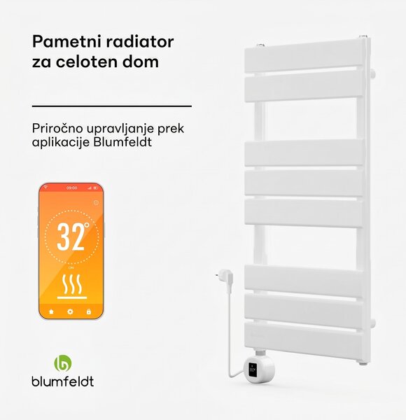 Blumfeldt Fairmont Smart, radiator, 80 x 45 cm, 600 W