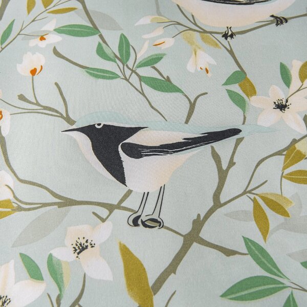 Prevleka za blazino iz mikrovlaken FLORIBIRD 45x45 cm, zelena