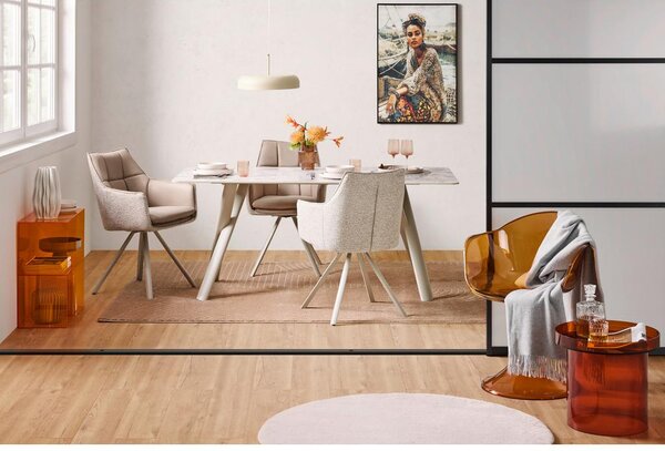 Mömax Jedilna Miza Robin, Siva, 180x90
