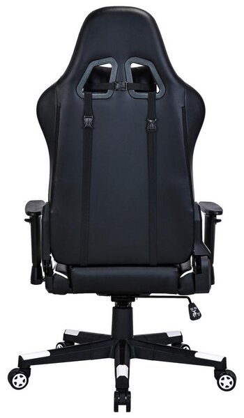 Mömax Gaming Stol Ziva, Črna, Bela