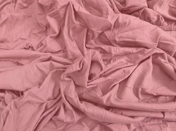 Jersey rjuha temno roza 180 x 200 cm