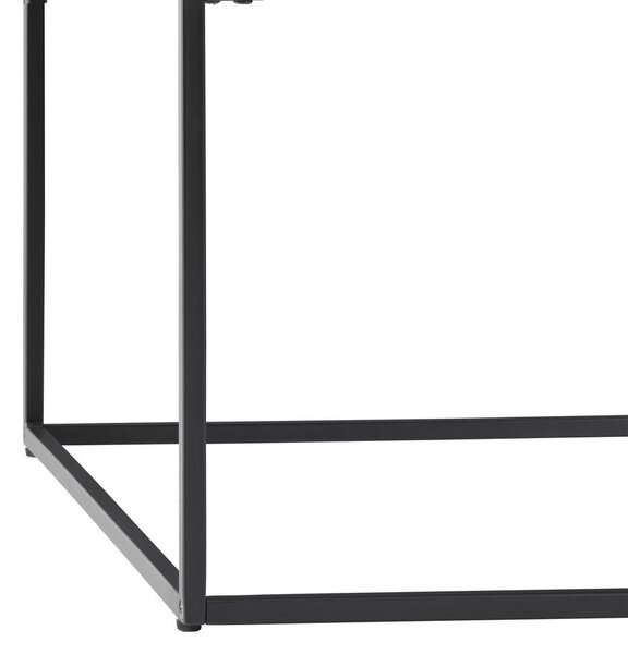 Mömax Klubska Miza Bubble, Srebrna, Črna
