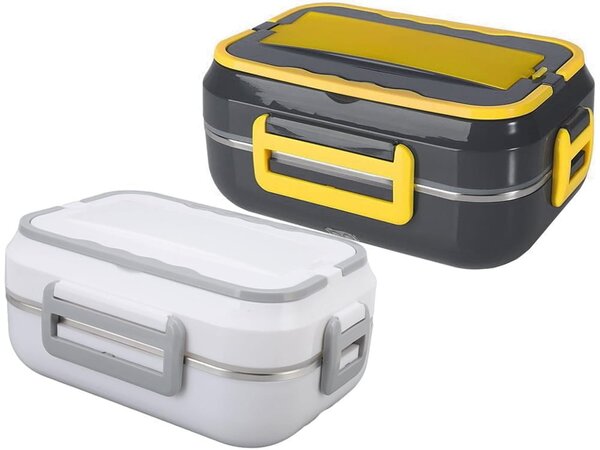 40W električna grelna lunch box posoda za hrano 12V-230V 900ml + pribor