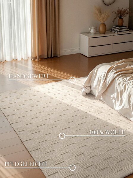 TKANA PREPROGA Kollektion 1766 120/170 cm tkano krem barve