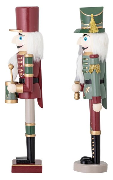Lesene božične figurice v kompletu 2 ks (višina 38 cm) Darren – Bloomingville