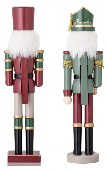 Lesene božične figurice v kompletu 2 ks (višina 38 cm) Darren – Bloomingville