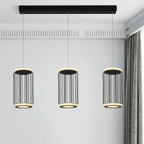 VISEČA LED-SVETILKA Circolo Cage 996 lm 3000 K 220-240 V