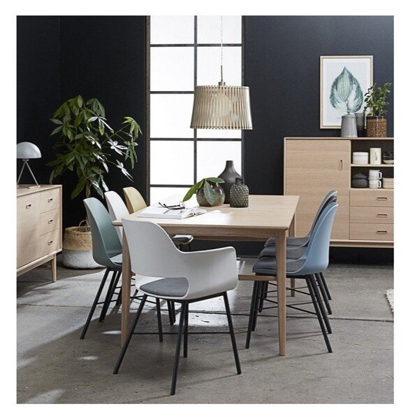 Bel jedilni stol Unique Furniture Whistler