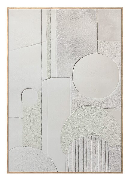 Slika z ročno naslikanimi elementi 70x100 cm Lan 3D Illusion – Styler