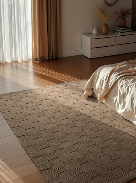 TKANA PREPROGA Kollektion 1766 200/300 cm tkano svetlo rjava