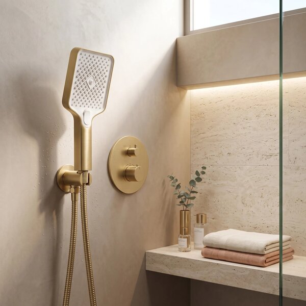 ROČICA ZA PRHANJE REA JS-031 BRUSH GOLD