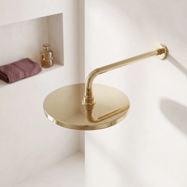 Okrogla tuš glava REA JS-021 Gold