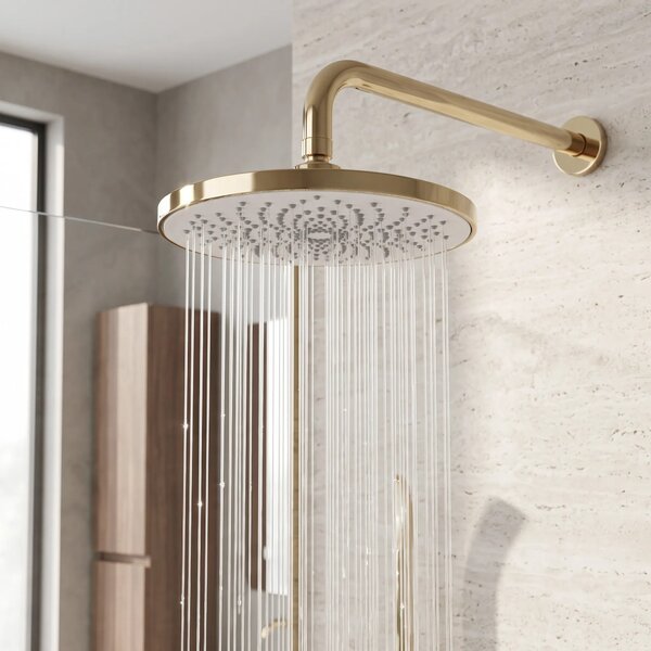 Okrogla tuš glava REA JS-021 Gold