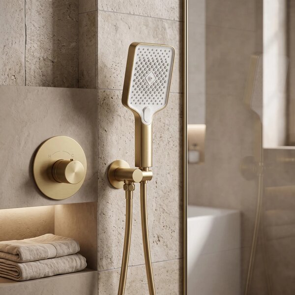 ROČICA ZA PRHANJE REA JS-031 BRUSH GOLD