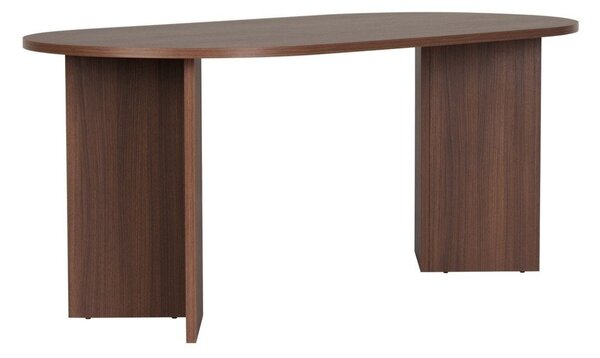 Jedilna miza v orehovem dekorju 89,5x180 cm Sablin – Kalune Design