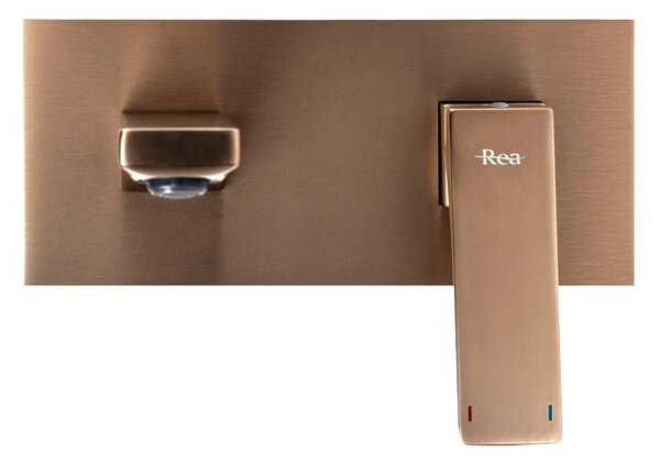 REA PREMIUM Joe Brush Copper Skrita armatura za umivalnik