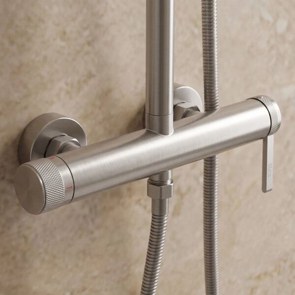 Komplet za prhanje Rea Grace Brush Nickel