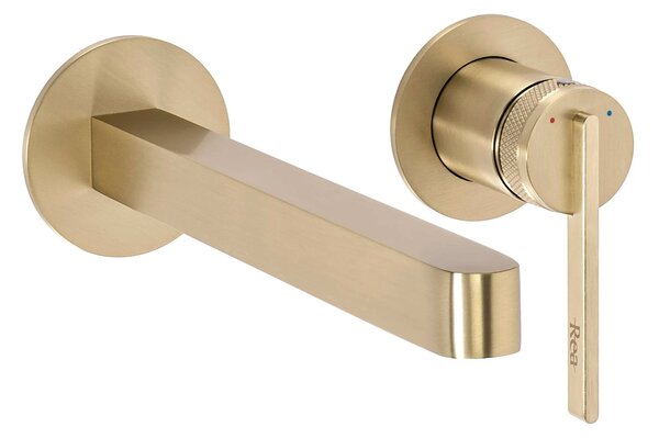 REA Grace Brush Gold Skrita armatura za umivalnik