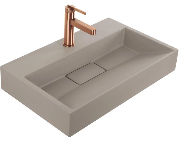 Konglomeratni umivalnik Rea GOYA 60CM Taupe