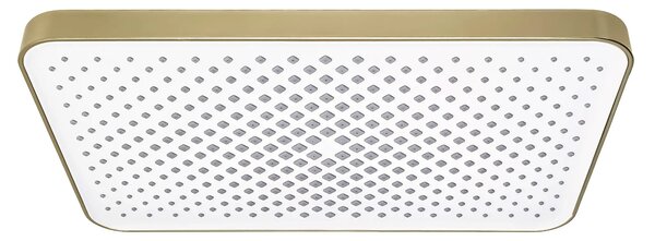 Pravokotna naglavna prha REA JS-032 Brushed Gold