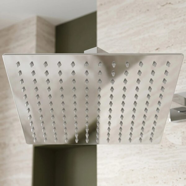 Kvadratna nadglavna prha REA JS-P015 30cm Chrome
